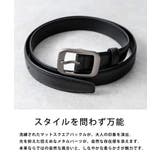 レザーベルト スクエアバックル 本革 | Rocky Monroe | 詳細画像18 