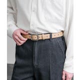 レザーベルト スクエアバックル 本革 | Rocky Monroe | 詳細画像15 