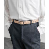 レザーベルト スクエアバックル 本革 | Rocky Monroe | 詳細画像16 