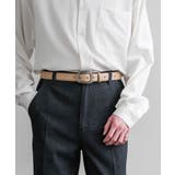 レザーベルト スクエアバックル 本革 | Rocky Monroe | 詳細画像17 