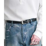 ブラック | レザーベルト メッシュ 本革 | Rocky Monroe