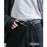 80.ブラック | Dickies フックベルト フェイクレザー | Rocky Monroe