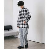 長袖チェックシャツ ネルシャツ オーバーサイズ | Rocky Monroe | 詳細画像5 
