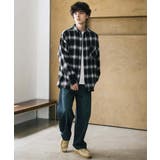 長袖チェックシャツ ネルシャツ オーバーサイズ | Rocky Monroe | 詳細画像6 