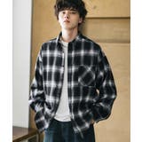 長袖チェックシャツ ネルシャツ オーバーサイズ | Rocky Monroe | 詳細画像7 