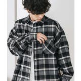 長袖チェックシャツ ネルシャツ オーバーサイズ | Rocky Monroe | 詳細画像9 