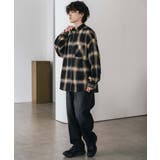 長袖チェックシャツ ネルシャツ オーバーサイズ | Rocky Monroe | 詳細画像14 