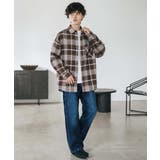 長袖チェックシャツ ネルシャツ オーバーサイズ | Rocky Monroe | 詳細画像28 