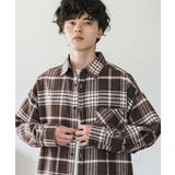 長袖チェックシャツ ネルシャツ オーバーサイズ | Rocky Monroe | 詳細画像29 