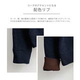 ワッフルニットセーター 無地 配色リブ | Rocky Monroe | 詳細画像35 