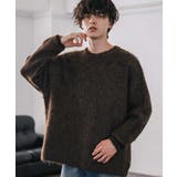シャギーニットセーター ウール混 無地 | Rocky Monroe | 詳細画像11