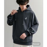 チャコール | KANGOL プルオーバーパーカー 裏起毛 | Rocky Monroe