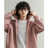 ジップパーカー ダンボールニット 無地 | Rocky Monroe | 詳細画像19 