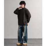 ニット タートルネック ウール混メランジセーター | Rocky Monroe | 詳細画像9 