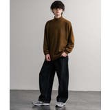 ニット タートルネック ウール混メランジセーター | Rocky Monroe | 詳細画像16 