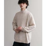 ニット タートルネック ウール混メランジセーター | Rocky Monroe | 詳細画像19 