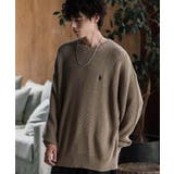 ユーエスポロアッスン クルーネック長袖ニット 畦編み | Rocky Monroe | 詳細画像18 