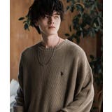 ユーエスポロアッスン クルーネック長袖ニット 畦編み | Rocky Monroe | 詳細画像19 