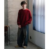 ユーエスポロアッスン クルーネック長袖ニット 畦編み | Rocky Monroe | 詳細画像23 