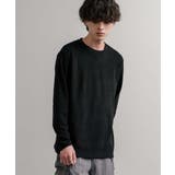 長袖カットソー フリース クルーネック | Rocky Monroe | 詳細画像3