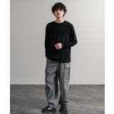 長袖カットソー フリース クルーネック | Rocky Monroe | 詳細画像4