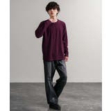 長袖カットソー フリース クルーネック | Rocky Monroe | 詳細画像11