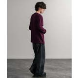 長袖カットソー フリース クルーネック | Rocky Monroe | 詳細画像13