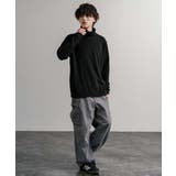 長袖カットソー フリース タートルネック | Rocky Monroe | 詳細画像4