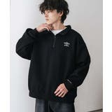 UMBRO 裏起毛 ハーフジップスウェット | Rocky Monroe | 詳細画像2