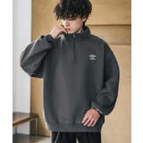 UMBRO 裏起毛 ハーフジップスウェット | Rocky Monroe | 詳細画像7