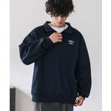 UMBRO 裏起毛 ハーフジップスウェット | Rocky Monroe | 詳細画像13