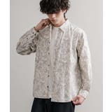 総柄シャツ レギュラーカラー テーパード | Rocky Monroe | 詳細画像2 