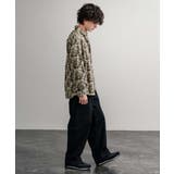 総柄シャツ レギュラーカラー テーパード | Rocky Monroe | 詳細画像17 