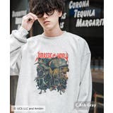 C.アッシュグレー | トレーナー 裏起毛 オーバーサイズ | Rocky Monroe