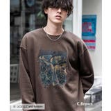 C.ブラウン | トレーナー 裏起毛 オーバーサイズ | Rocky Monroe