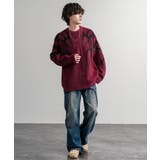 ニット セーター 総柄 | Rocky Monroe | 詳細画像15 