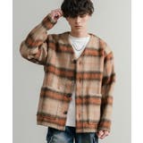 ノーカラージャケット シャギー チェック | Rocky Monroe | 詳細画像5 