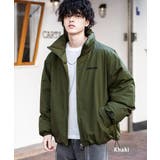 カーキ | ファイバーダウンジャケット 中綿 アウター | Rocky Monroe