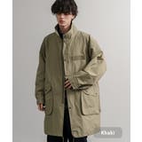 カーキ | モッズコート スタンドネック オーバーサイズ | Rocky Monroe