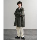ステンカラーコート モッズコート オーバーサイズ | Rocky Monroe | 詳細画像15 