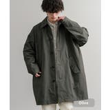オリーブ | ステンカラーコート モッズコート オーバーサイズ | Rocky Monroe