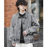 デニムジャケット ブルゾン オーバーサイズ | Rocky Monroe | 詳細画像11 