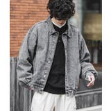 デニムジャケット ブルゾン オーバーサイズ | Rocky Monroe | 詳細画像12 