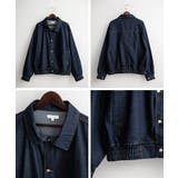 デニムジャケット ブルゾン オーバーサイズ | Rocky Monroe | 詳細画像23 