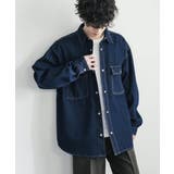 シャツジャケット デニムジャケット オーバーサイズ | Rocky Monroe | 詳細画像19 