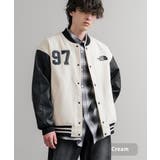 クリーム | THENORTHFACE WHITELABEL スタジャン | Rocky Monroe