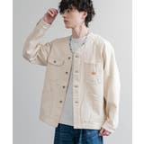 ワークジャケット カバーオール ノーカラー | Rocky Monroe | 詳細画像13 