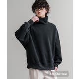 7.M.チャコール | トレーナー ハイネック 裏起毛 | Rocky Monroe