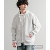 2.オートミール | パーカー フルジップ 裏起毛 | Rocky Monroe