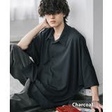 チャコール | 接触冷感 ドルマンシャツ 半袖 | Rocky Monroe